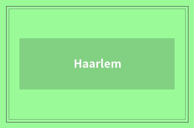 Haarlem