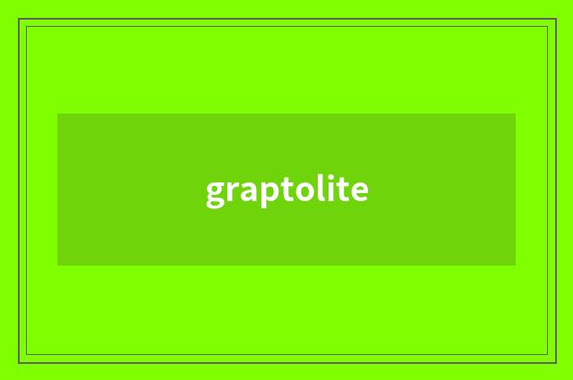 graptolite