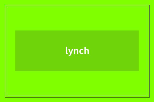 lynch