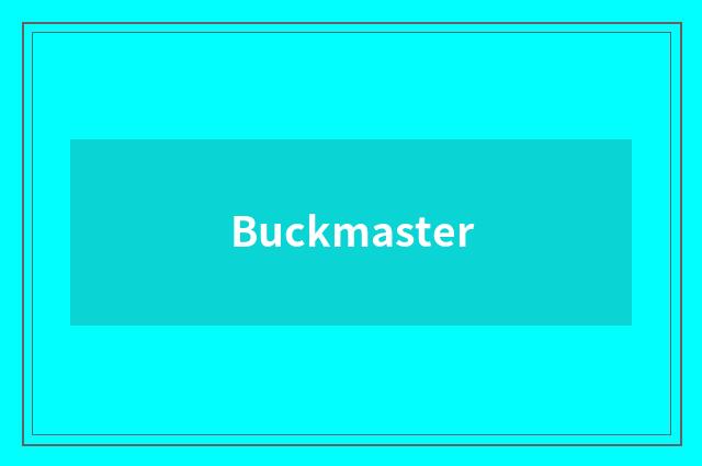 Buckmaster