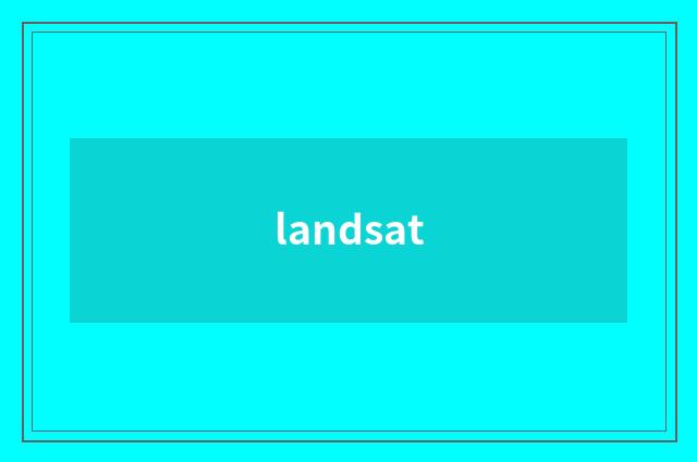 landsat