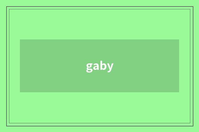 gaby