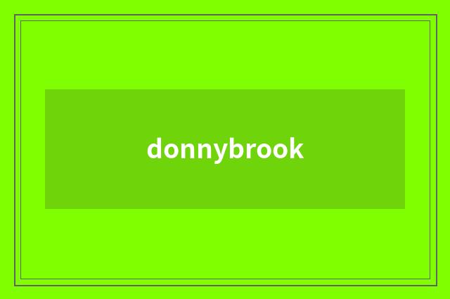 donnybrook