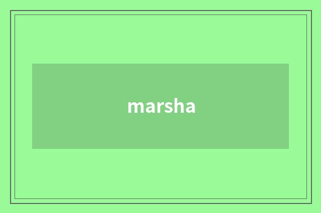 marsha