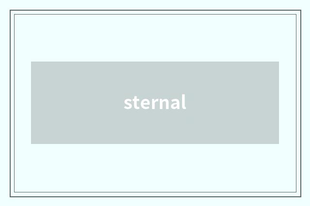 sternal