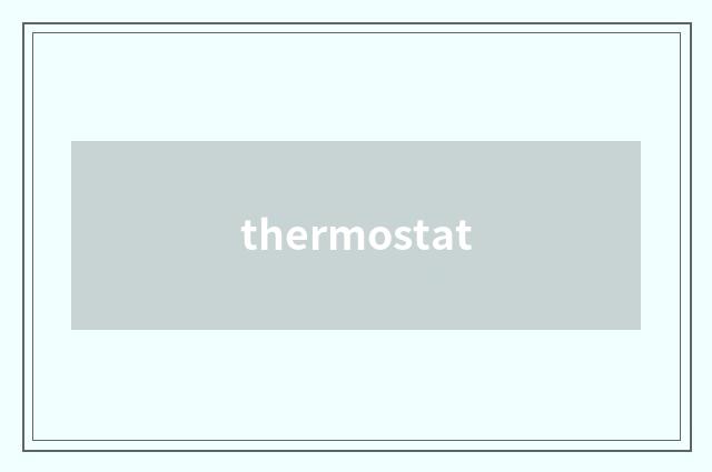 thermostat