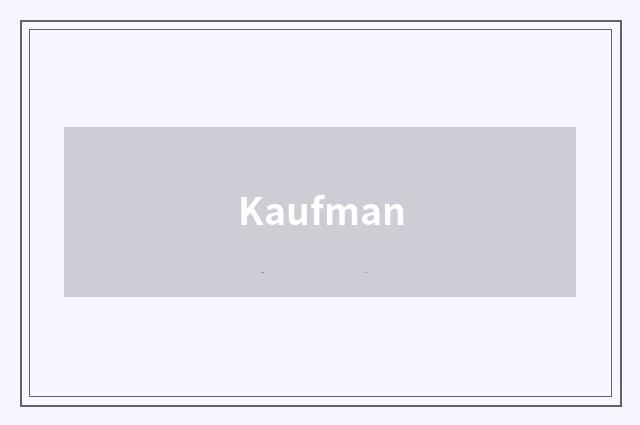 Kaufman