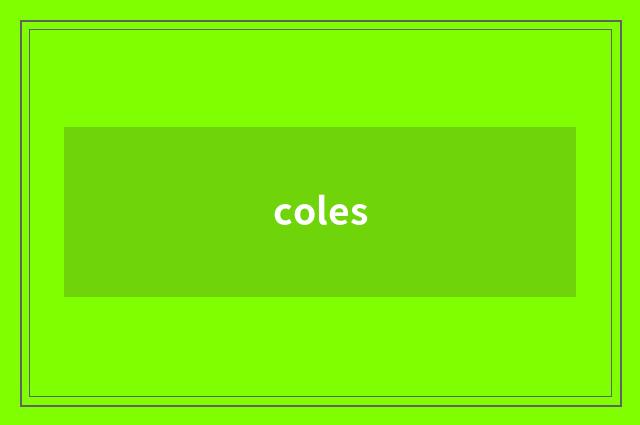 coles