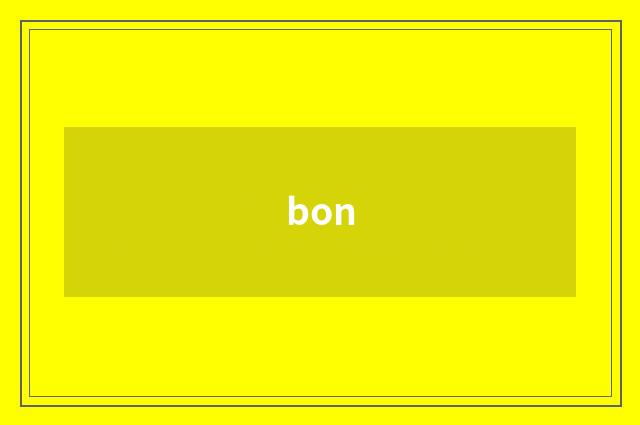 bon