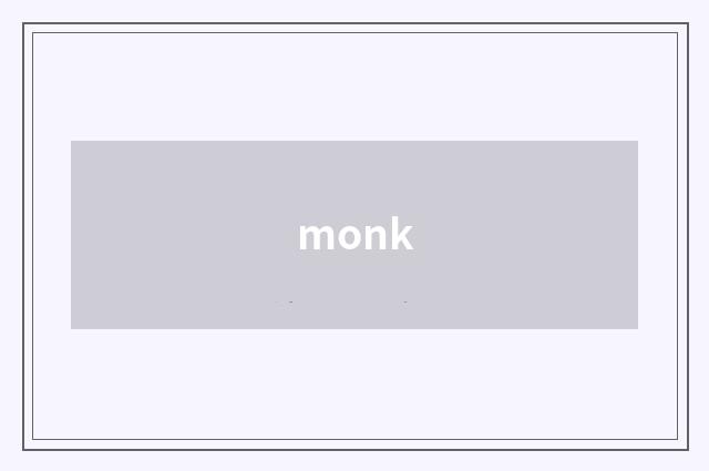monk