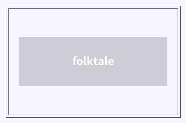 folktale