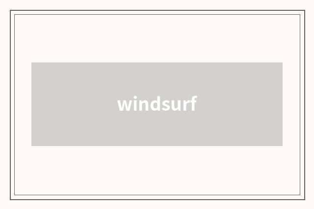 windsurf