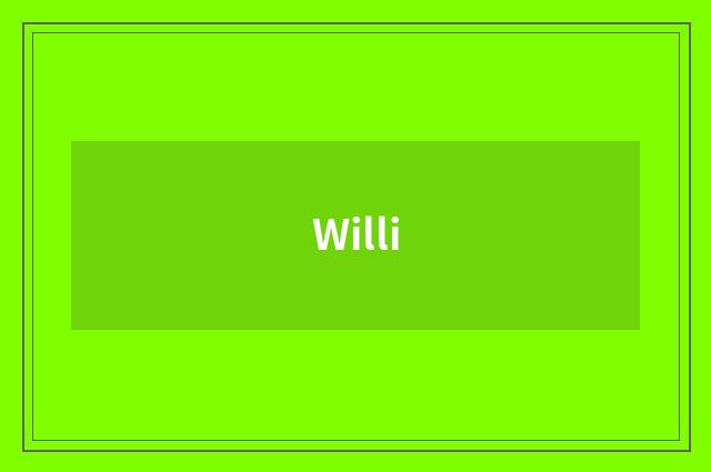 Willi