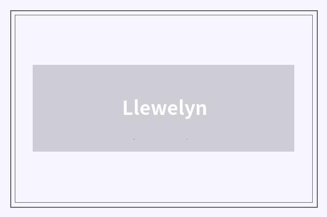 Llewelyn