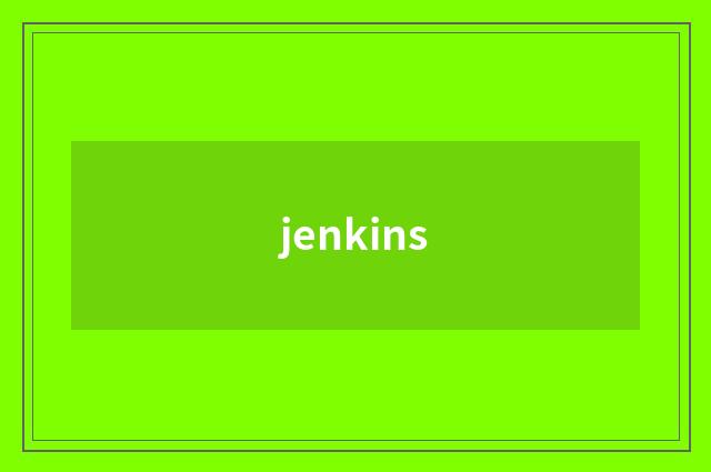 jenkins