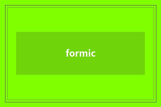 formic