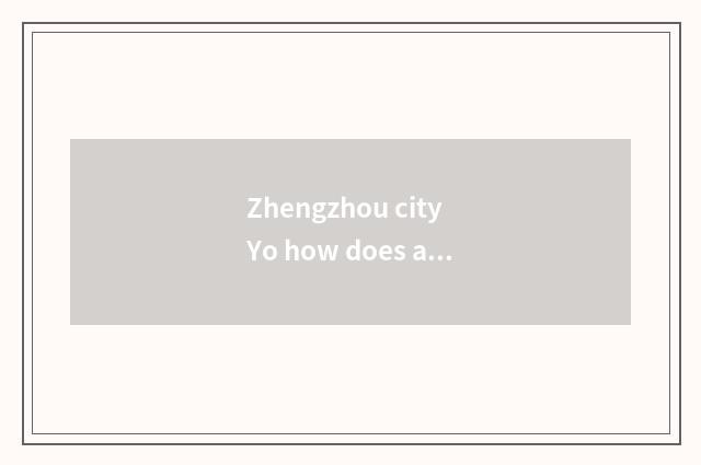 Zhengzhou city Yo how does allowance apply for?