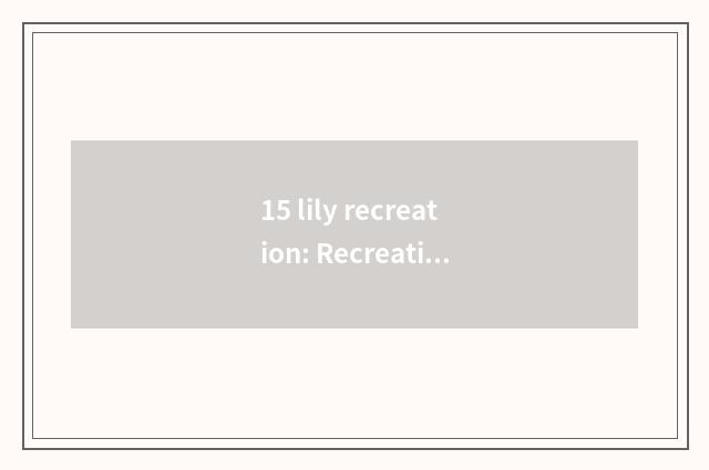 15 lily recreation: Recreation of athletics of sports match, electron, true pers