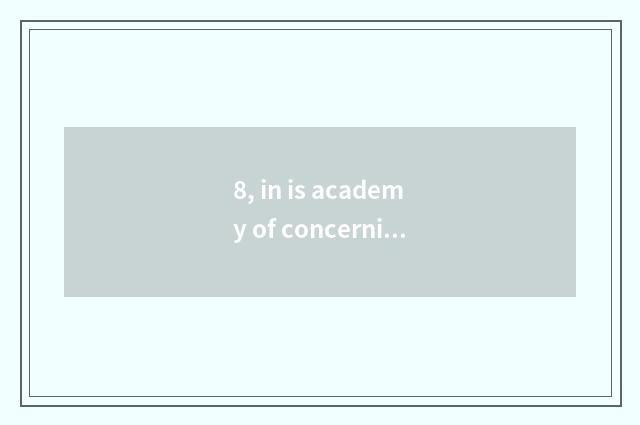 8, in is academy of concerning foreign affairs or foreign nationals of universit