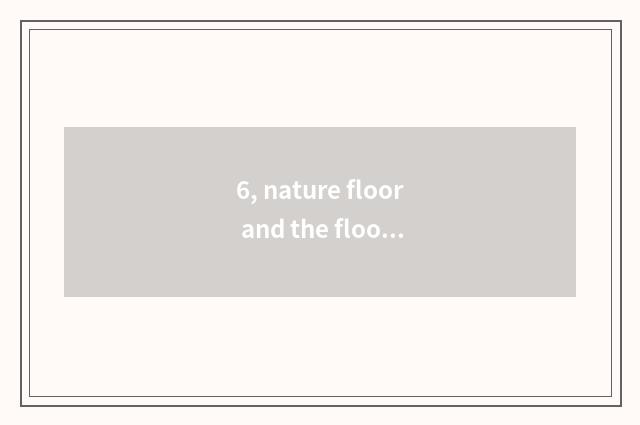 6, nature floor and the floor that bring a letter, which betterer?