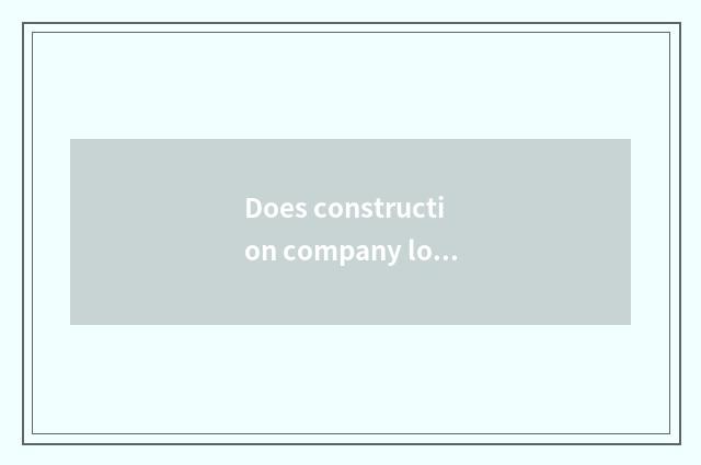 Does construction company lower this synergism plan?