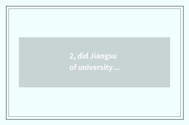 2, did Jiangsu of university of Jiangsu science and technology admit fractional 