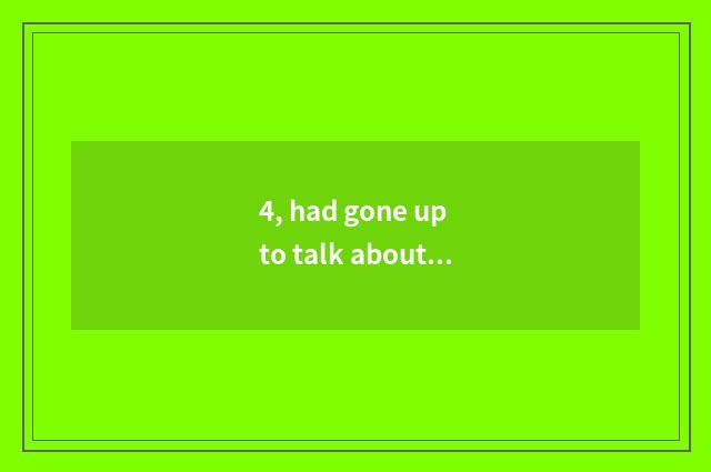 4, had gone up to talk about a honored guest that mentions gold?
