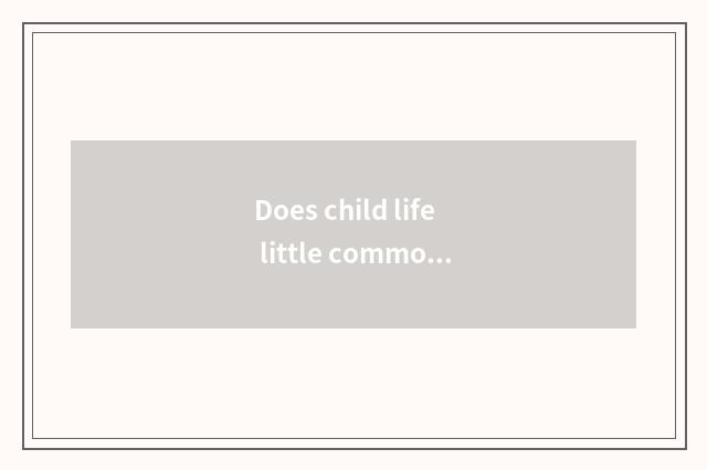 Does child life little common sense explode money article table?