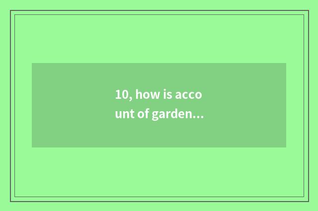 10, how is account of garden of tea of Wen Zhou game registered?