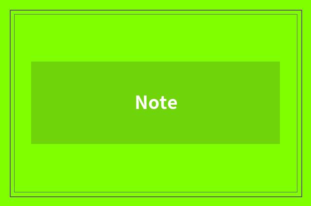 Note