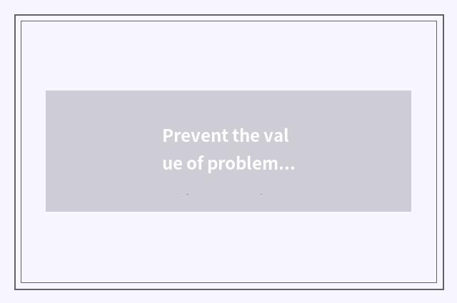 Prevent the value of problem of health of children oral cavity