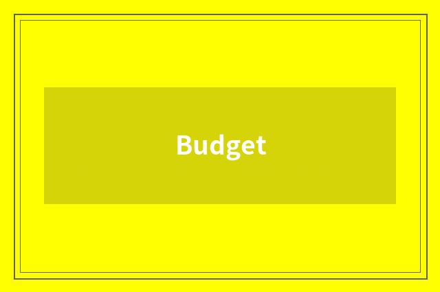 Budget