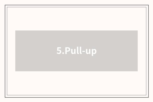 5.Pull-up