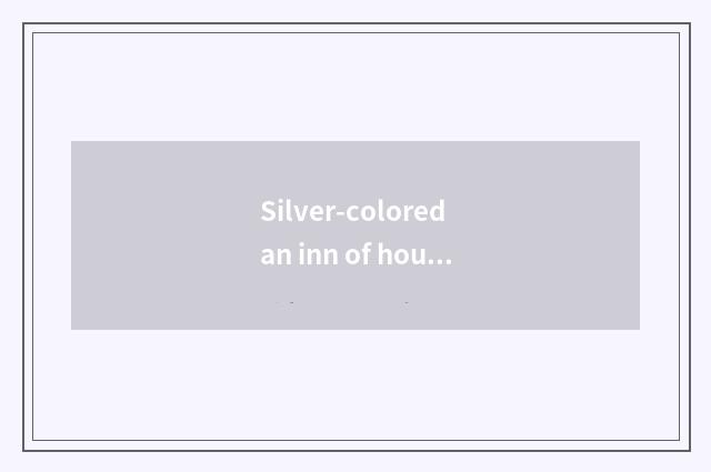 Silver-colored an inn of household north garden: Lead household new trend