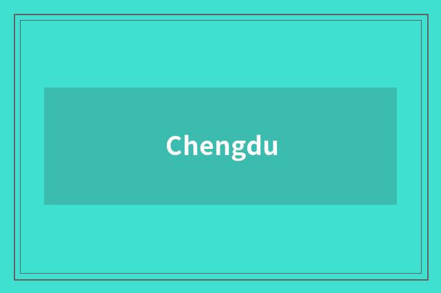 Chengdu