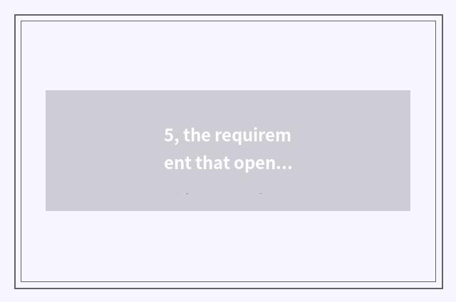 5, the requirement that opens mental health to seek advice?
