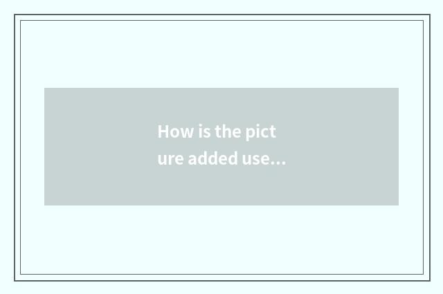 How is the picture added use free head?