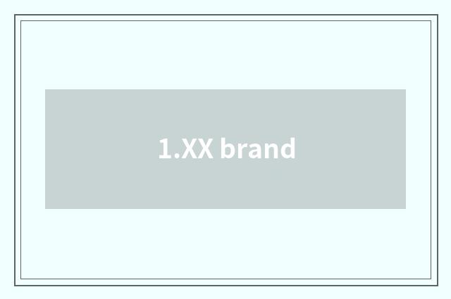 1.XX brand