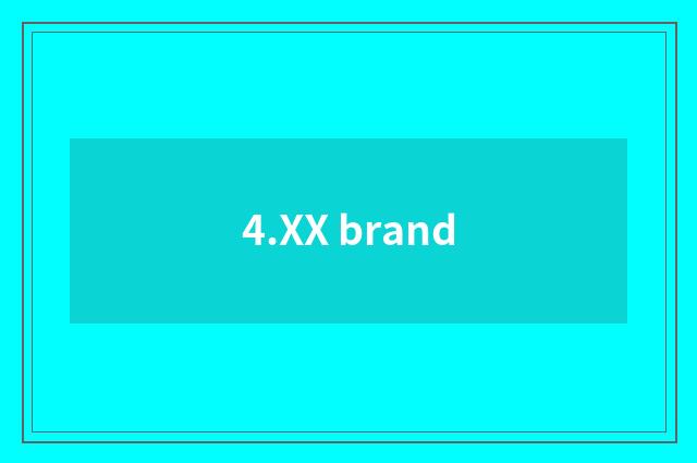 4.XX brand