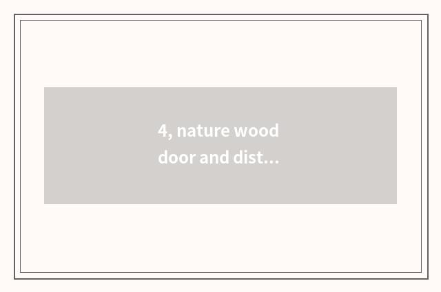 4, nature wood door and distinction of door of the wood that install constellati