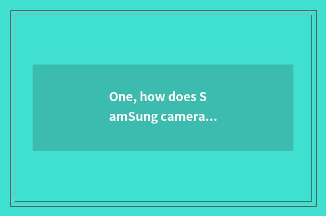 One, how does SamSung camera Wb210 switch on the mobile phone?