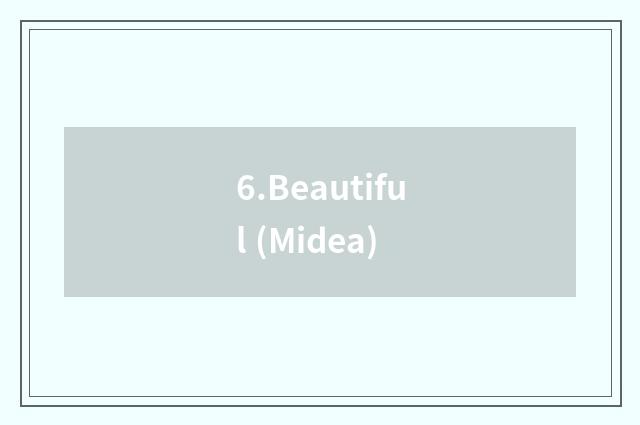 6.Beautiful (Midea)