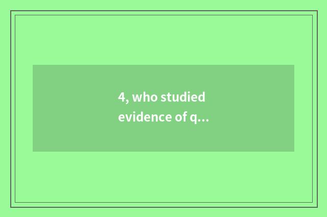 4, who studied evidence of qualification of mental health teacher?