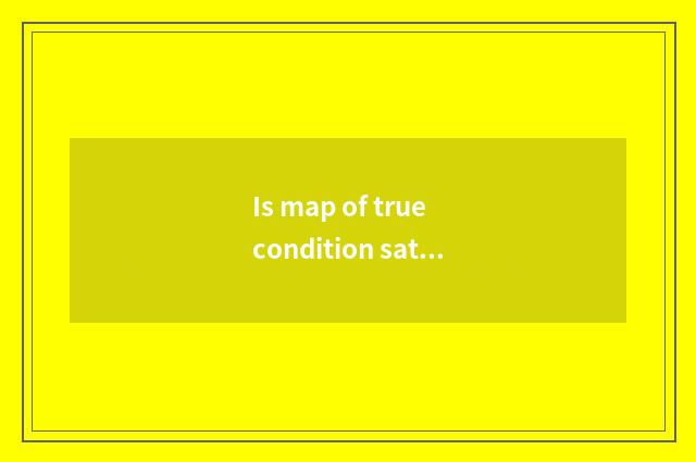 Is map of true condition satellite high-definition edition which good?