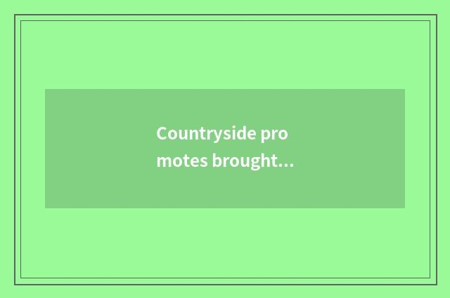 Countryside promotes brought new opportunity