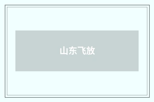 山东飞放