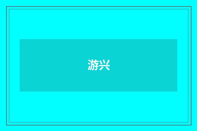 游兴