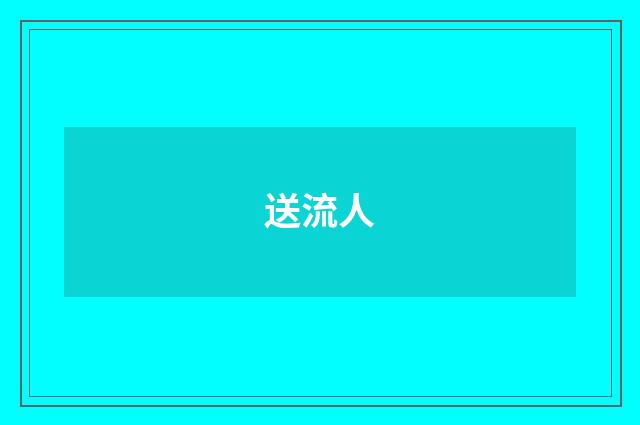 送流人