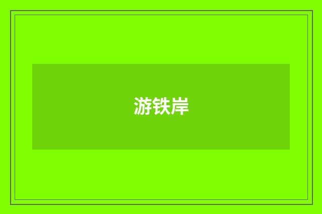 游铁岸