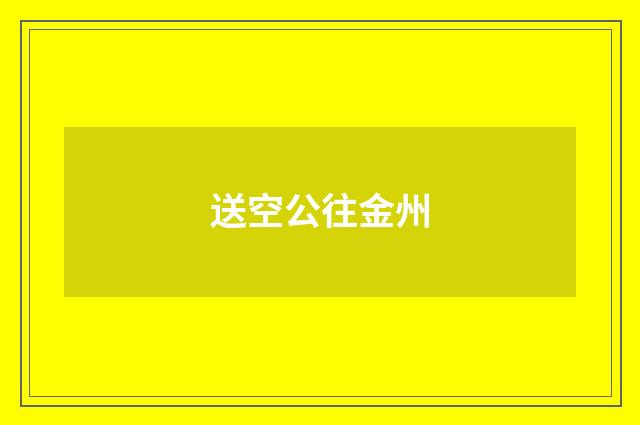 送空公往金州